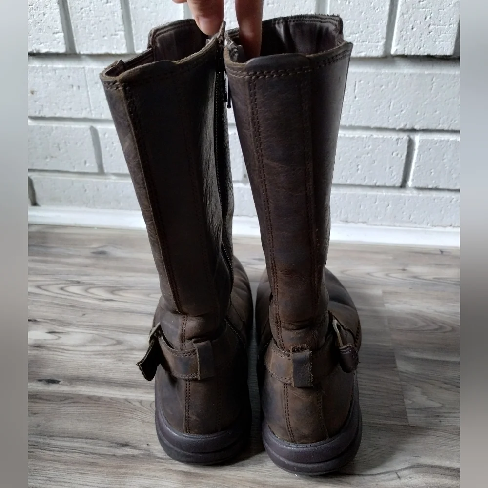 Merrell Andover Peak Waterproof Espresso Boot size 6